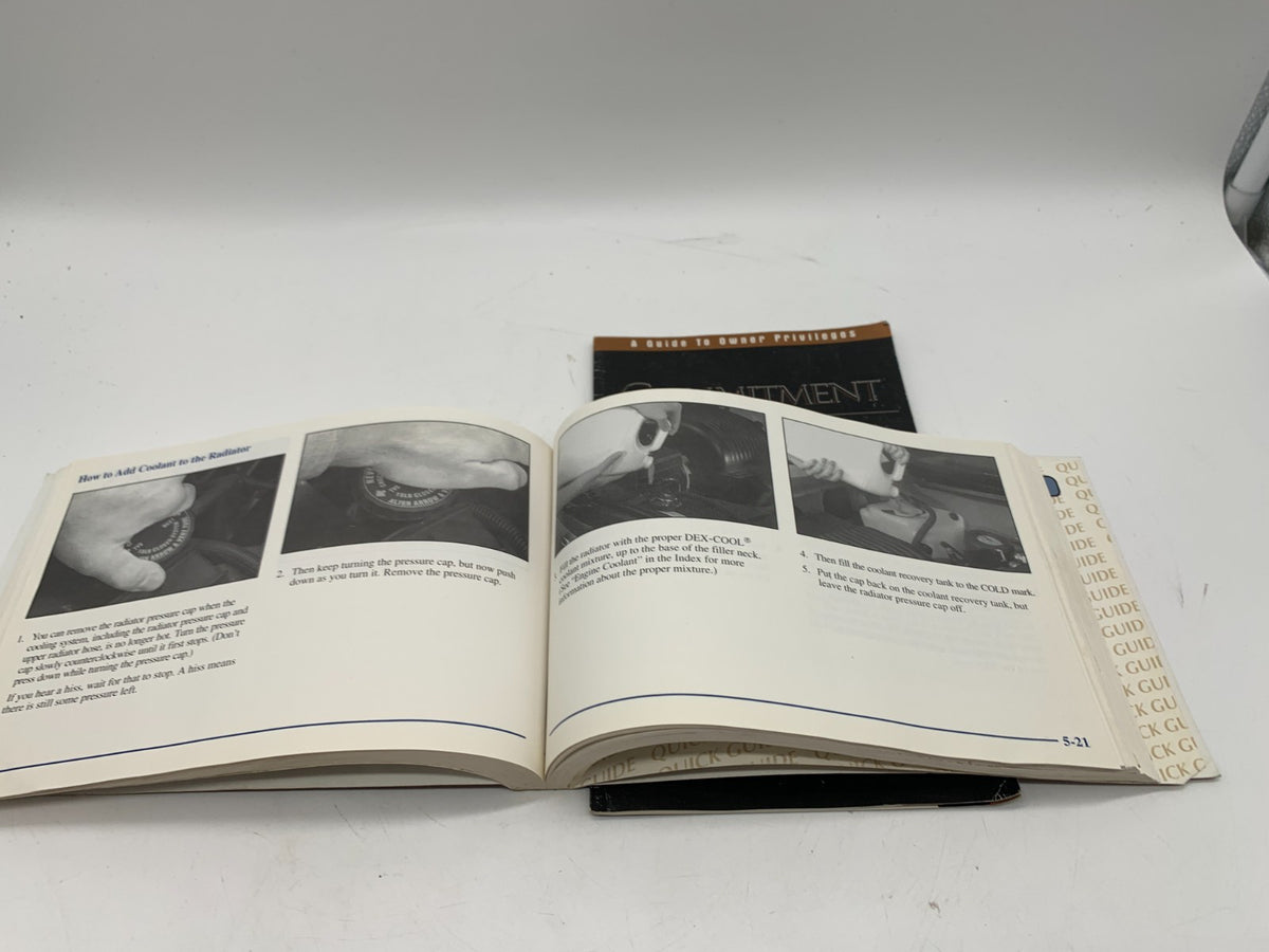 1998 GMC Sierra Owners Manual OEM D01B11005