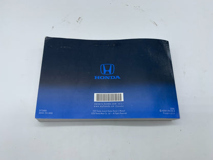 2013 Honda Accord Sedan Owners Manual OEM B04B19023
