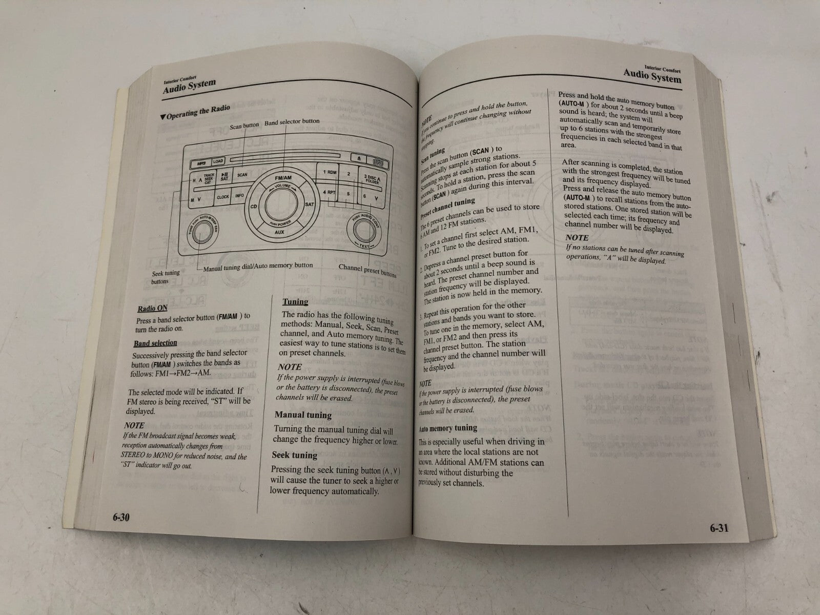 2010 Mazda CX-9 CX9 Owners Manual Set with Case OEM A03B03037