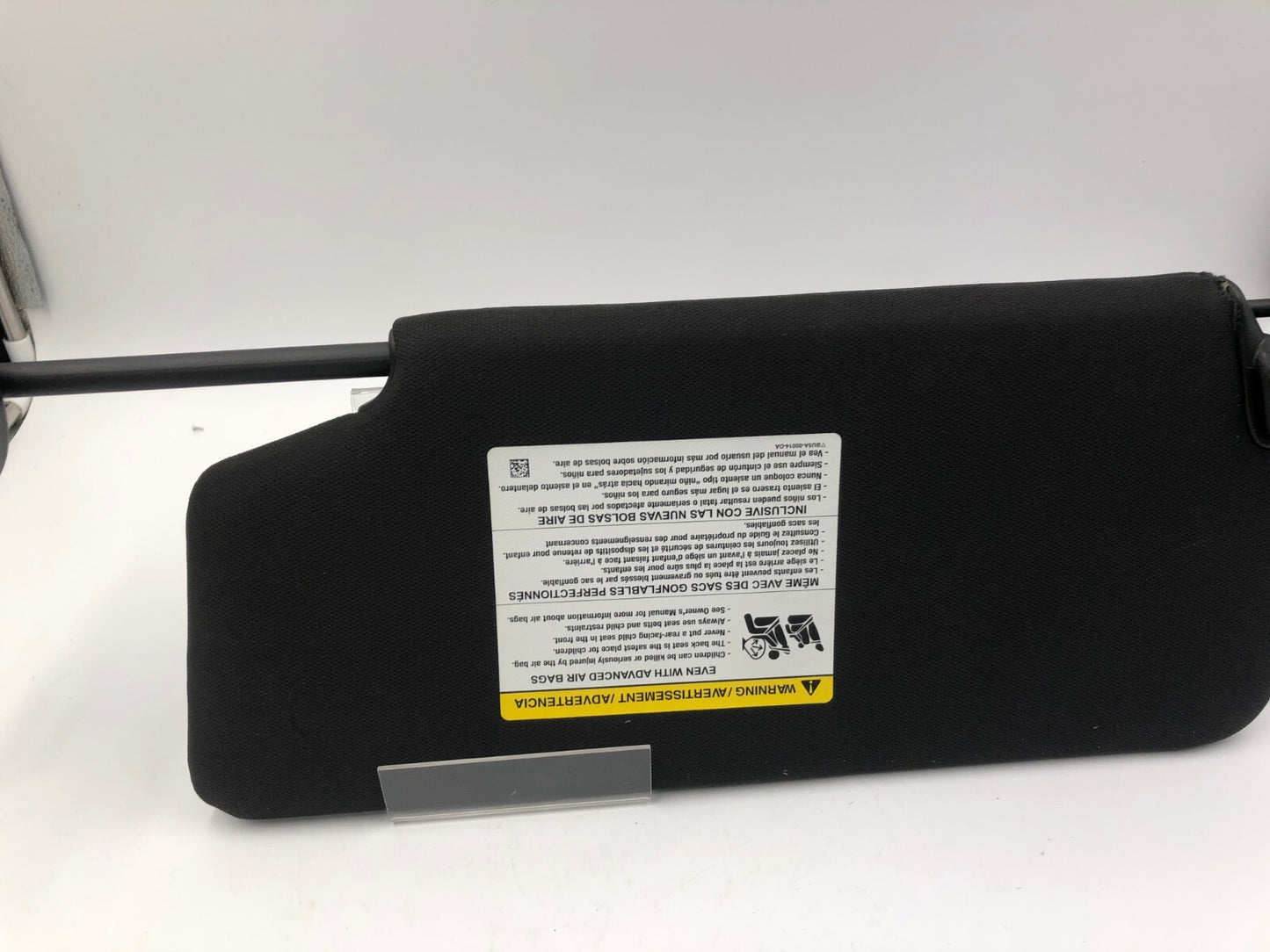 2011-2015 Ford Explorer Passenger Sun Visor Illuminated Black OEM C03B41028