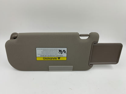 2010-2015 Hyundai Tucson Passenger Sun Visor Gray Illuminated OEM D01B59011