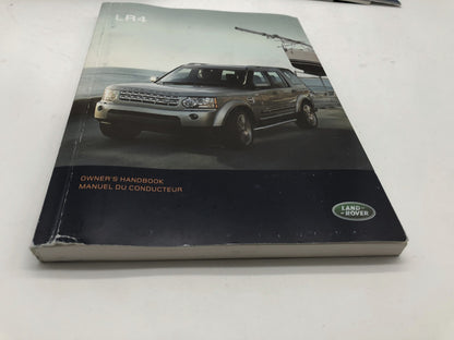 2013 Land Rover LR4 Owners Manual Set with Case OEM R01B20016