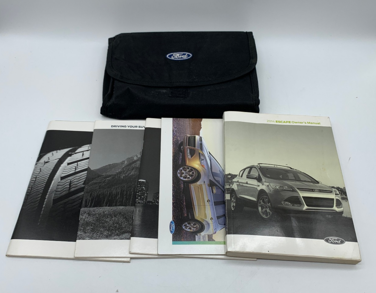 2014 Ford Escape Owners Manual Set with Case OEM R01B14025