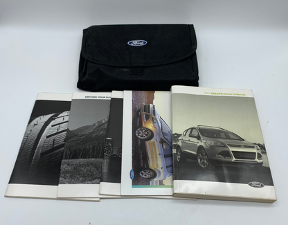2014 Ford Escape Owners Manual Set with Case OEM R01B14025
