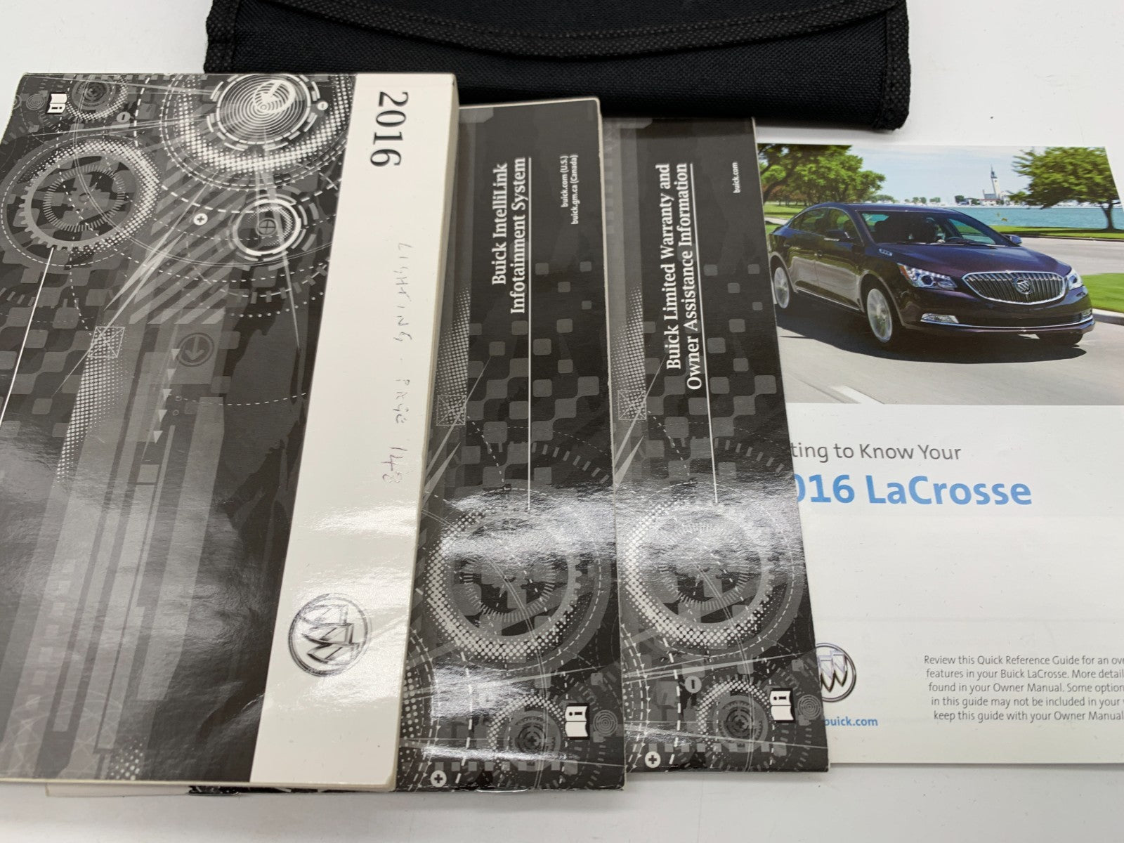 2016 Buick Lacrosse Owners Manual Set with Case OEM