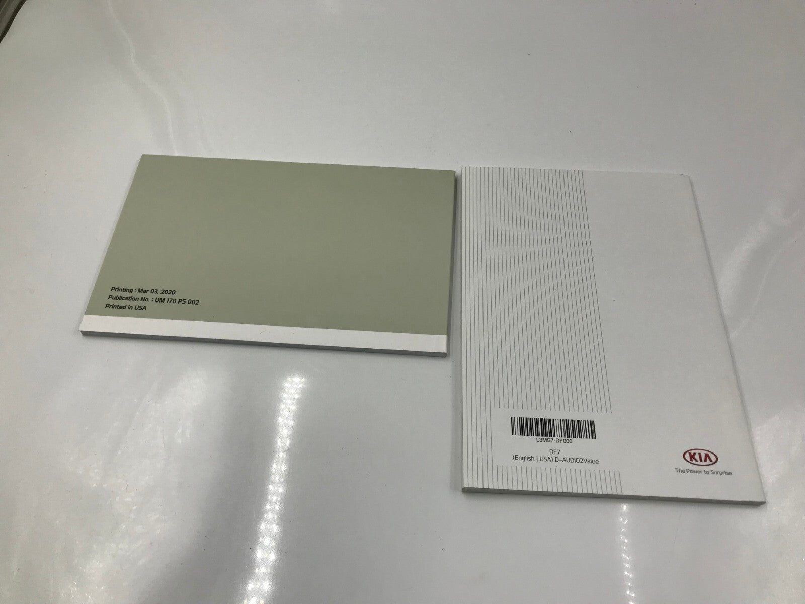 2021 Kia K5 Owners Manual Set with Case OEM A04B06036