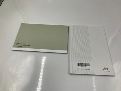 2021 Kia K5 Owners Manual Set with Case OEM A04B06036