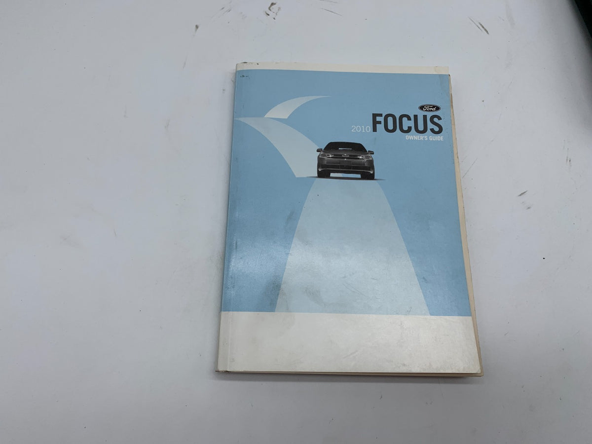 2010 Ford Focus Owners Manual Set with Case OEM D03B28012