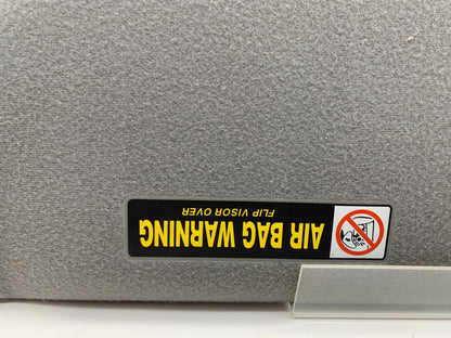1993-2003 Acura TL Passenger Sun Visor Gray Illuminated OEM C02B28004