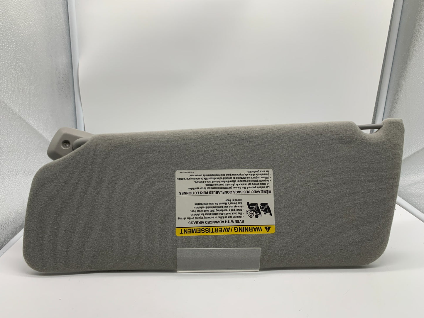 2004-2008 Ford F-150 Passenger Sun Visor Gray OEM C01B47002