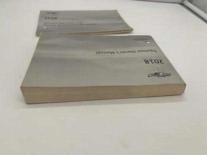 2018 Chevrolet Equinox Owners Manual OEM R01B29015