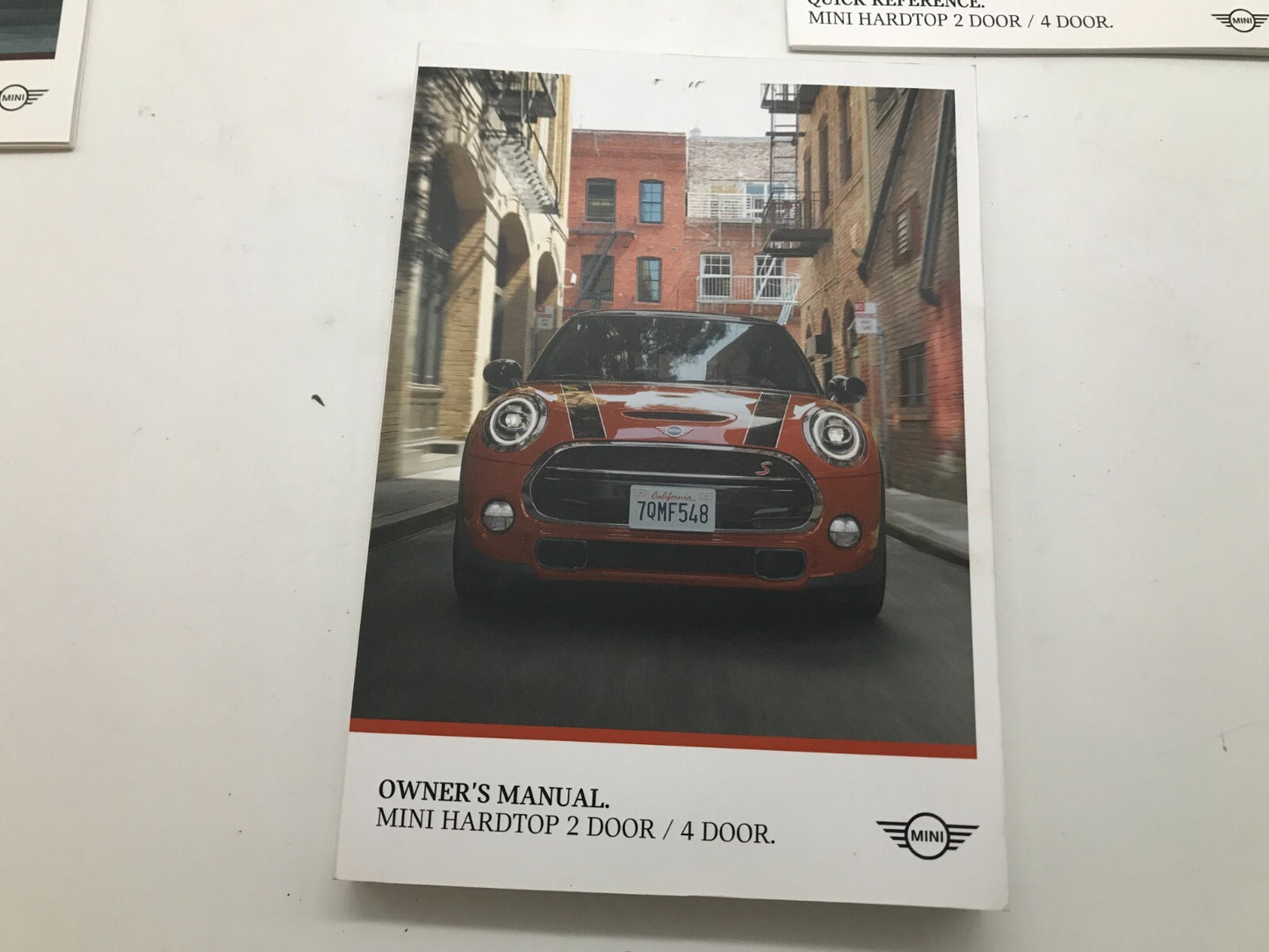 2019 Mini Hardtop 2DR 4DR Owners Manual Set with Case OEM D01B56053
