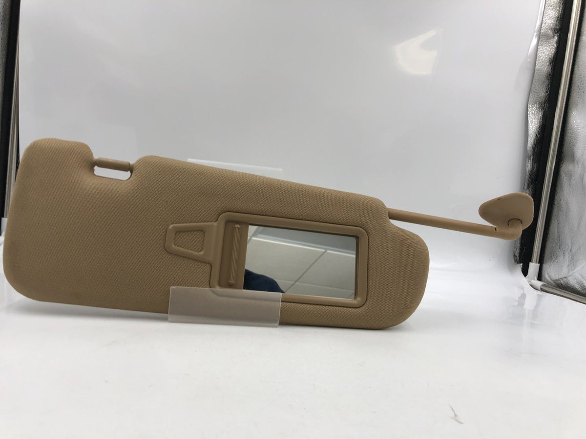 2011-2015 Hyundai Sonata Passenger Sun Visor Tan OEM D01B25064