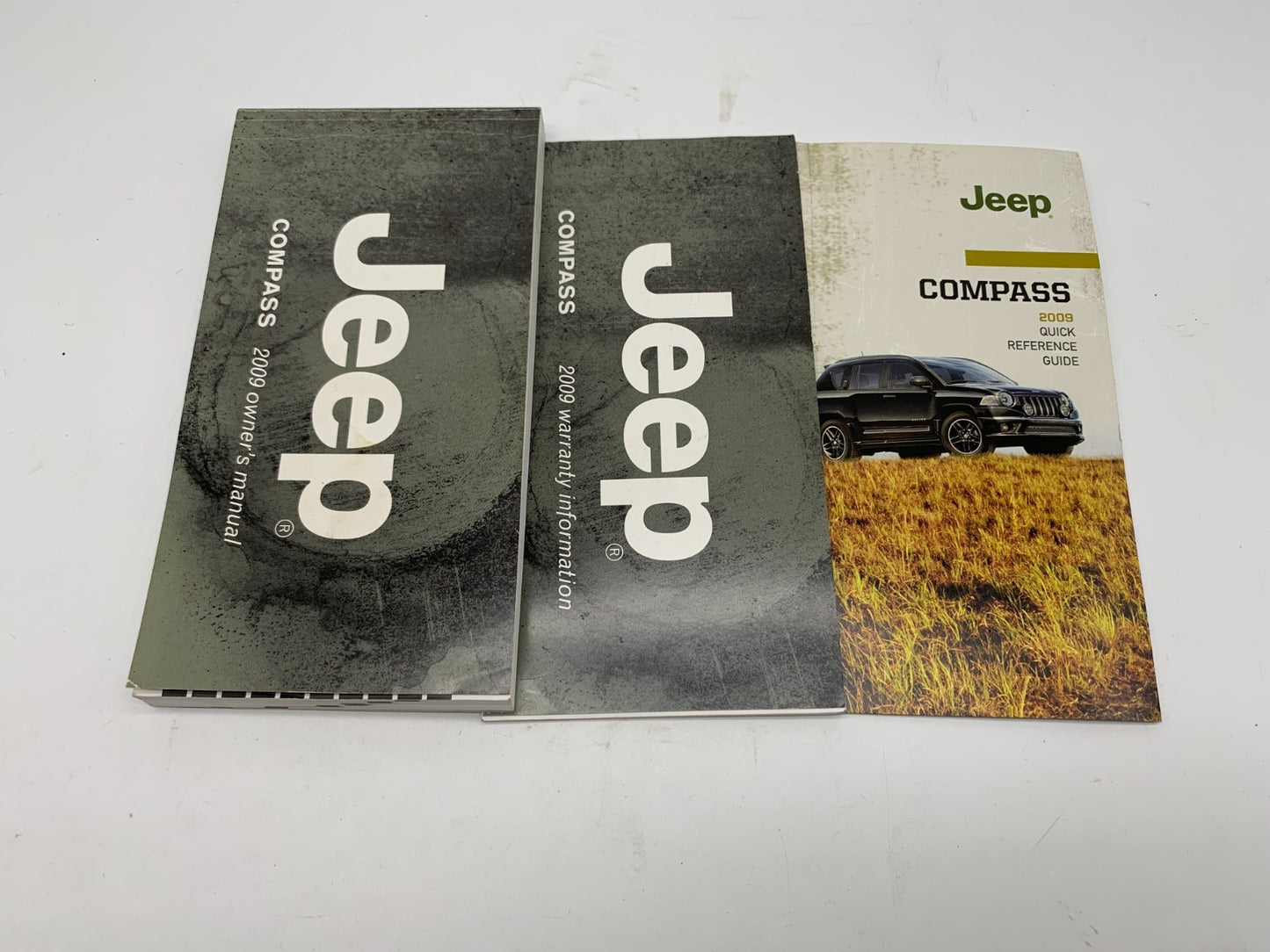 2009 Jeep Compass Owners Manual Set OEM B04B25013