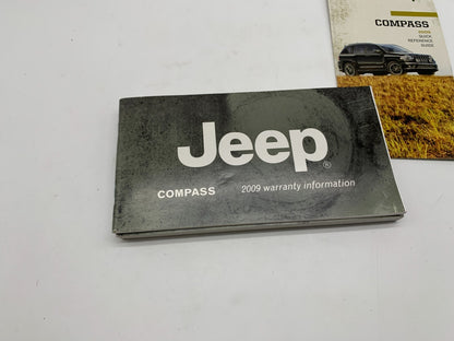 2009 Jeep Compass Owners Manual Set OEM B04B25013