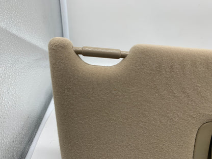 2005-2012 Toyota Avalon Passenger Sun Visor Beige Illuminated OE A03B06003