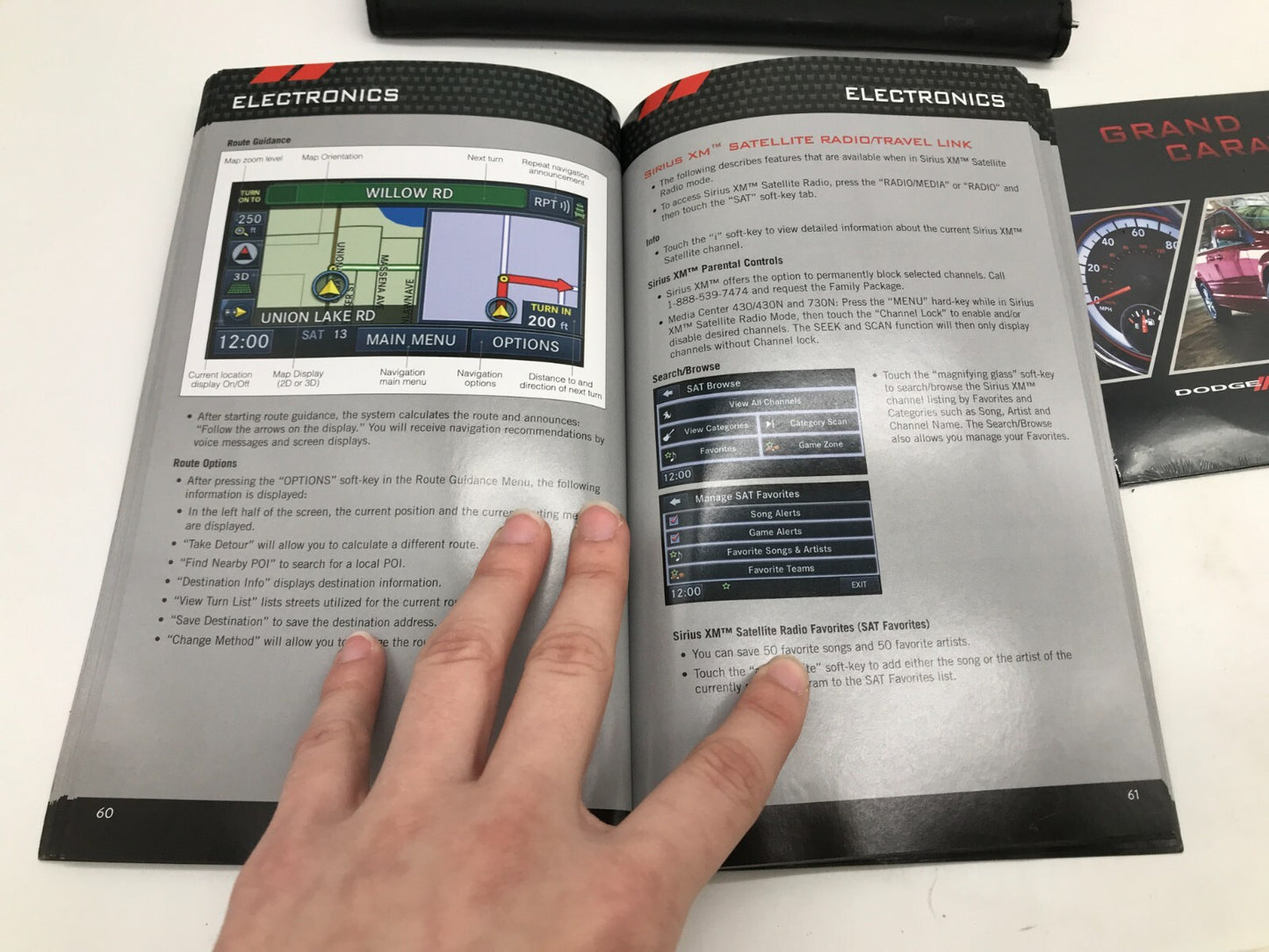 2012 Dodge Grand Caravan Owners Manual Set with Case OEM D04B66008