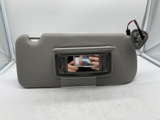 2004-2009 Cadillac SRX Passenger Sun Visor Illuminated Gray OEM A04B15003