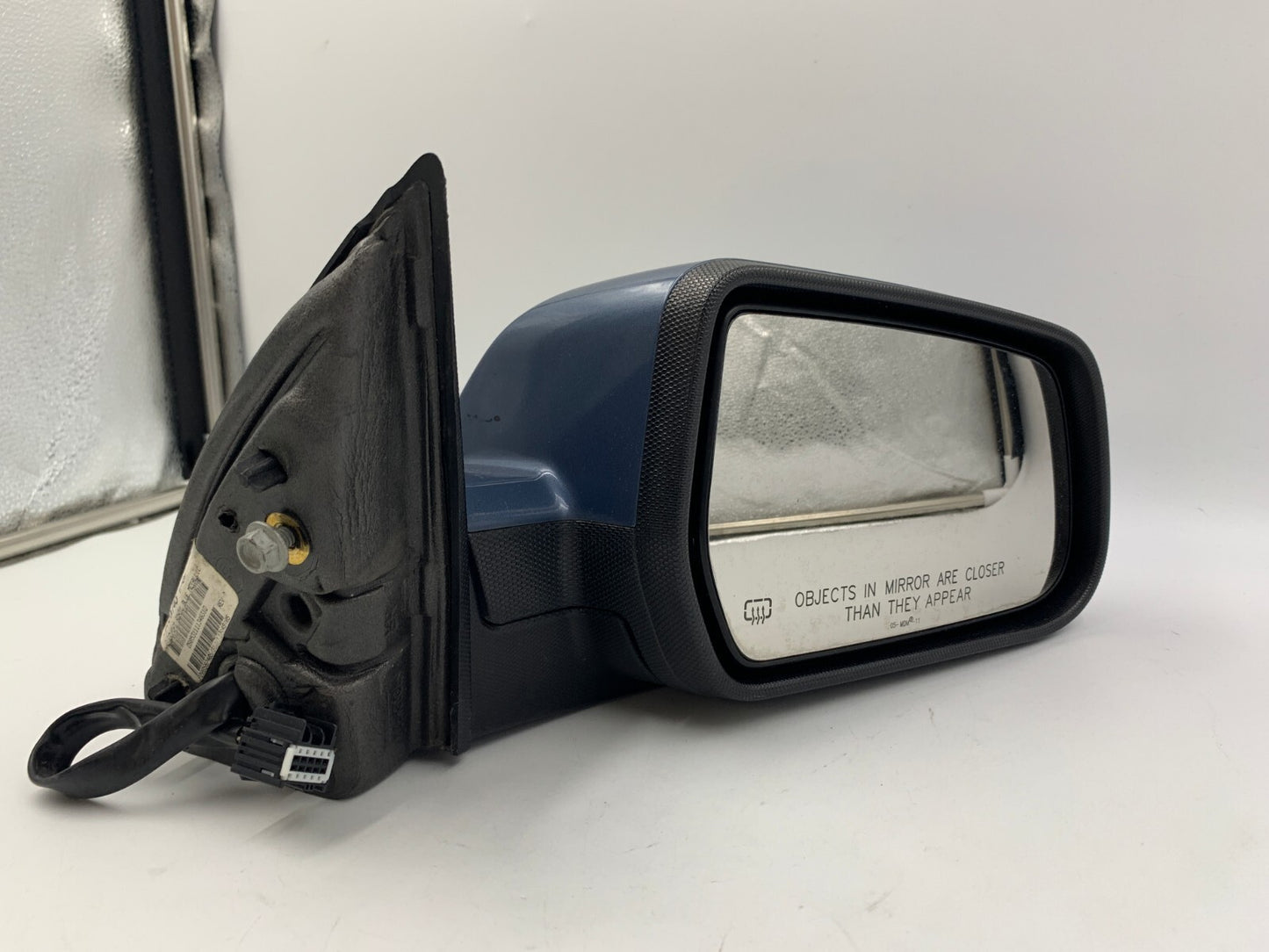 2010-2011 Chevrolet Equinox Passenger Side Power Door Mirror Blue OEM