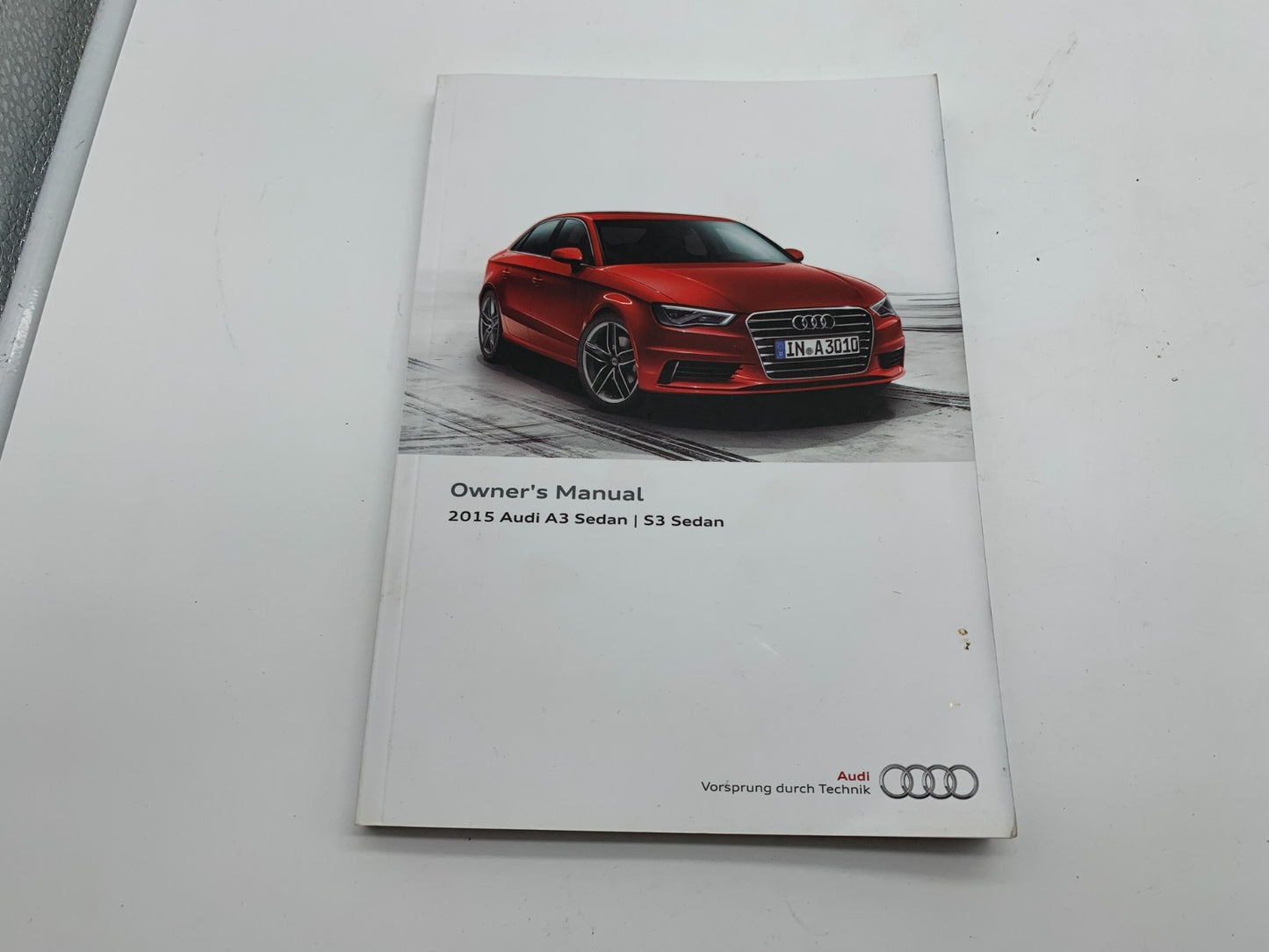 2015 Audi A3 Sedan Owners Manual Set with Case OEM C03B59011