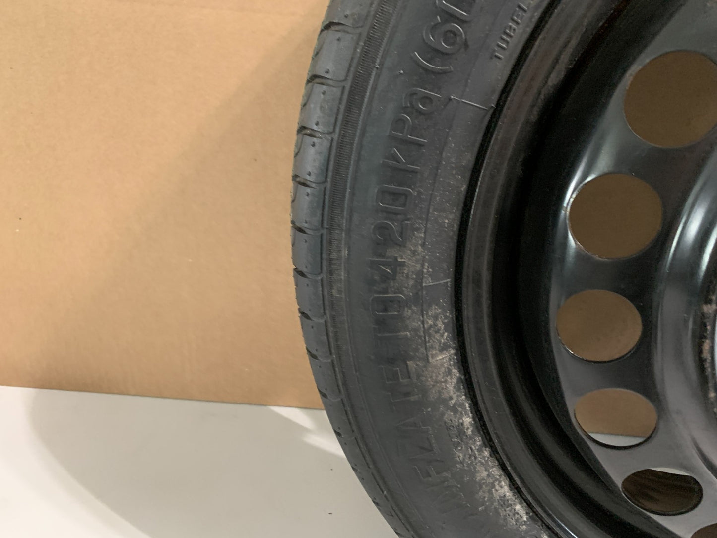 2016-2022 Chevrolet Malibu 16" Spare Tire Compact Donut T125/80R16