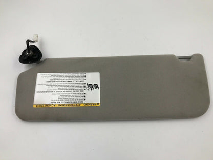 2005-2010 Toyota Sienna Passenger Sun Visor Gray Illuminated OEM E03B67001