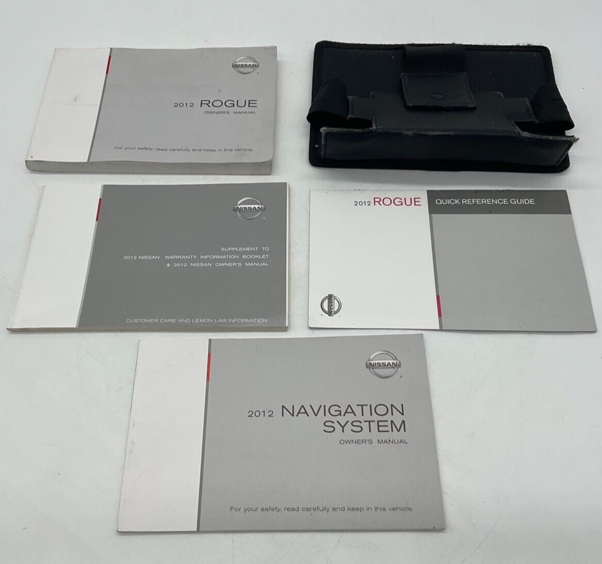 2005 Nissan Quest Owners Manual Set with Case OEM C02B26034