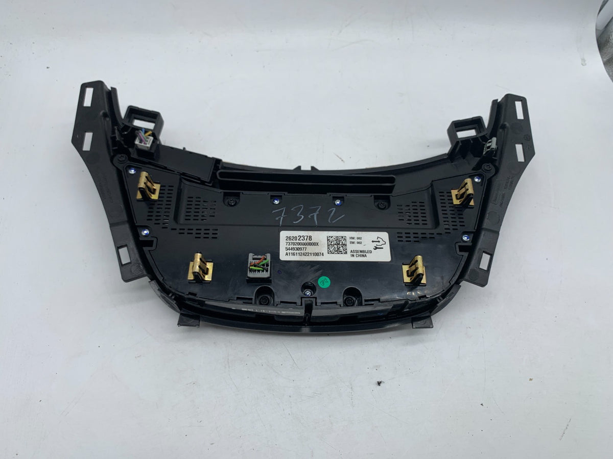 2014-2017 Buick Regal AC Heater Climate Control Unit OEM D03B16009