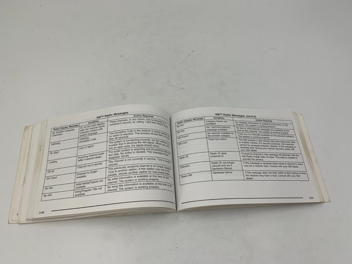 2005 Chevrolet Impala Owners Manual OEM