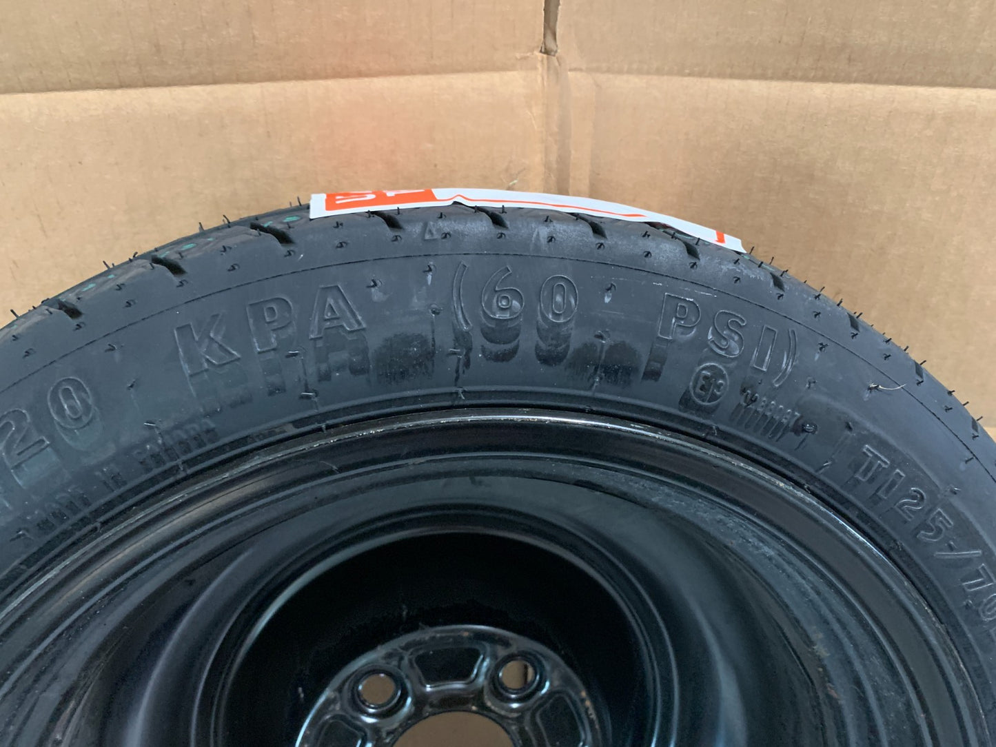 2016-2021 Honda Civic 15" Spare Tire Compact Donut OEM T125/70D15 Emergency