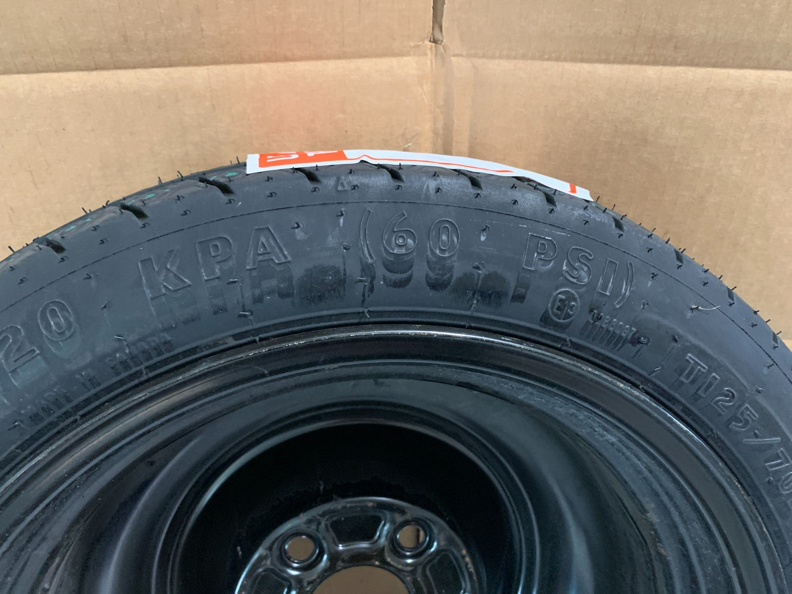 2016-2021 Honda Civic 15" Spare Tire Compact Donut OEM T125/70D15 Emergency