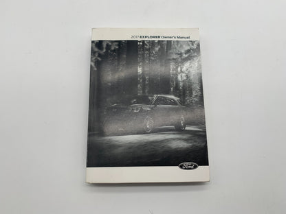 2017 Ford Explorer Owners Manual Set with Case OEM C02B47005