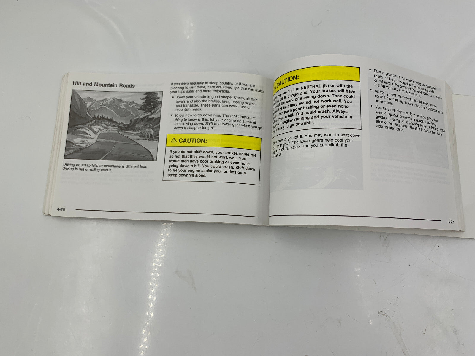 2004 Chevrolet Venture Owners Manual OEM D01B58011