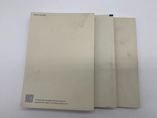 2024 Hyundai Tucson Owners Manual Set OEM B03B52004
