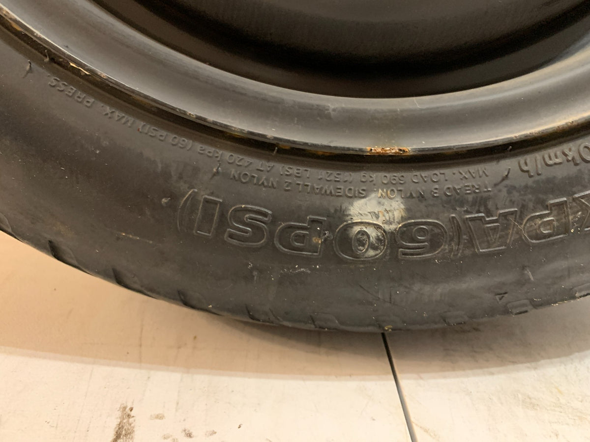 2013-2020 Hyundai Elantra 15" Spare Tire Compact Donut T125/80D15 OEM