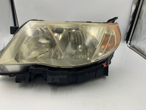 2009-2013 Subaru Forester Driver Side Head Light Headlight Halogen OEM LTH01010