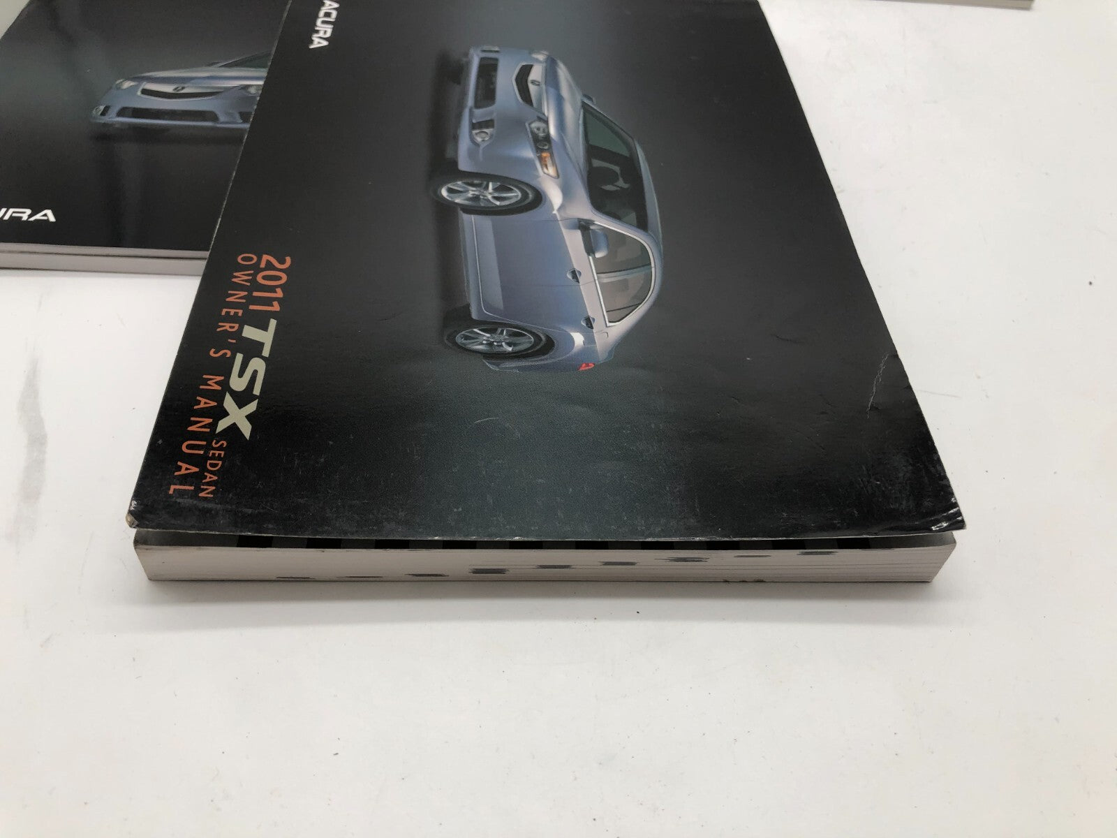 2011 Acura TSX Owners Manual Set with Case OEM A01B10003