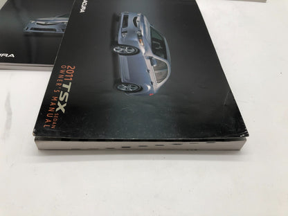 2011 Acura TSX Owners Manual Set with Case OEM A01B10003