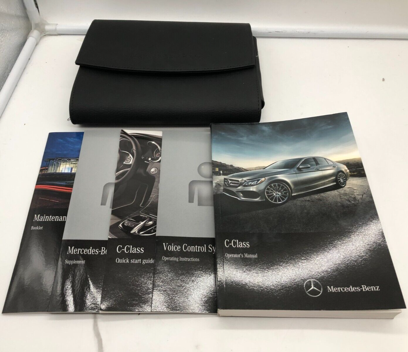 2016-2018 Mercedes-Benz CLass C-Lass Owners Manual Set with Case OEM B04B14051