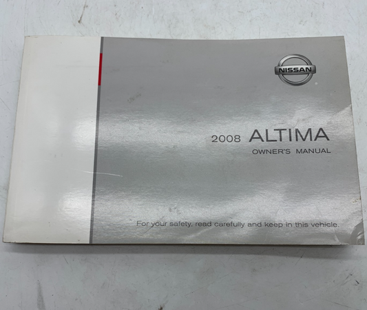 2008 Nissan Altima Owners Manual OEM A03B06007