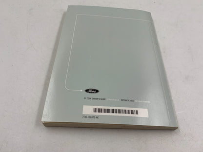 2007 Ford Edge Owners Manual Set with Case OEM E03B34081