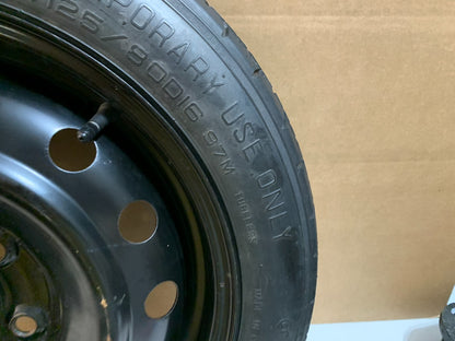 2011-2018 Kia Optima 16" Spare Tire Compact Donut T125/80D16 OEM Spare
