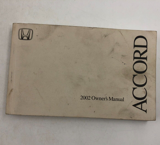 2002 Honda Accord Owners Manual OEM A02B24022