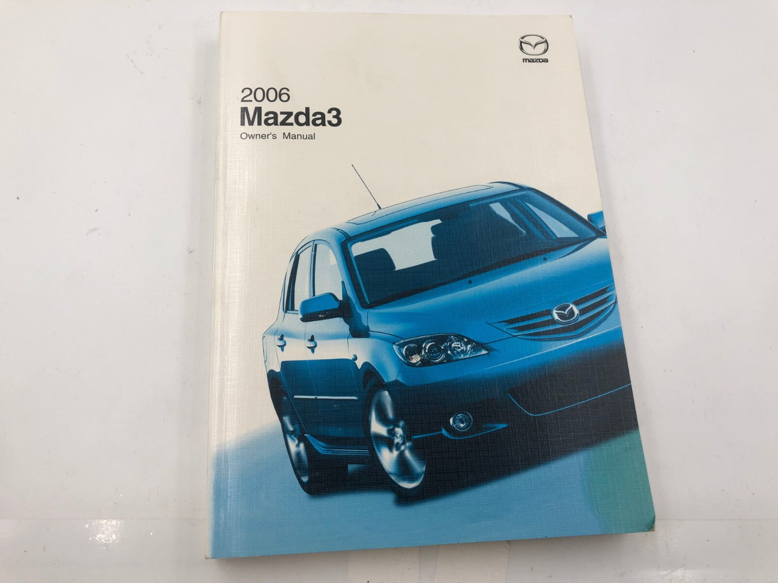 2006 Mazda 3 Owners Manual Set with Case OEM A02B35004