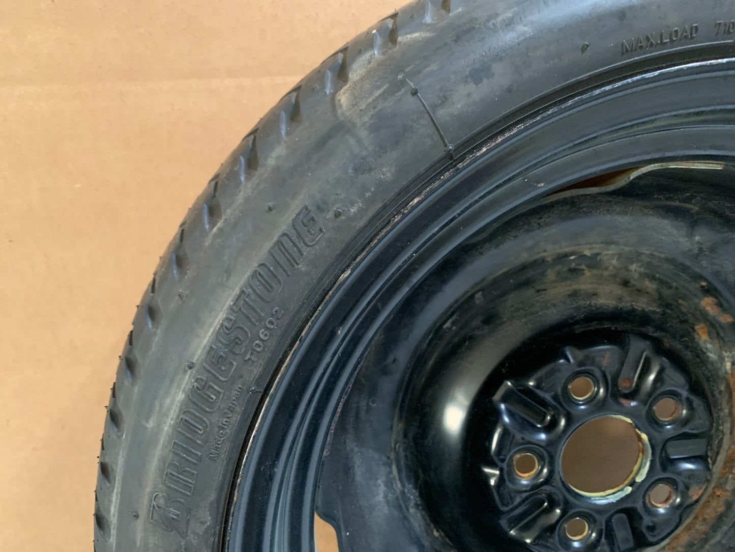 2004-2011 Toyota Prius 16" Spare Tire Compact Donut T125/70D16