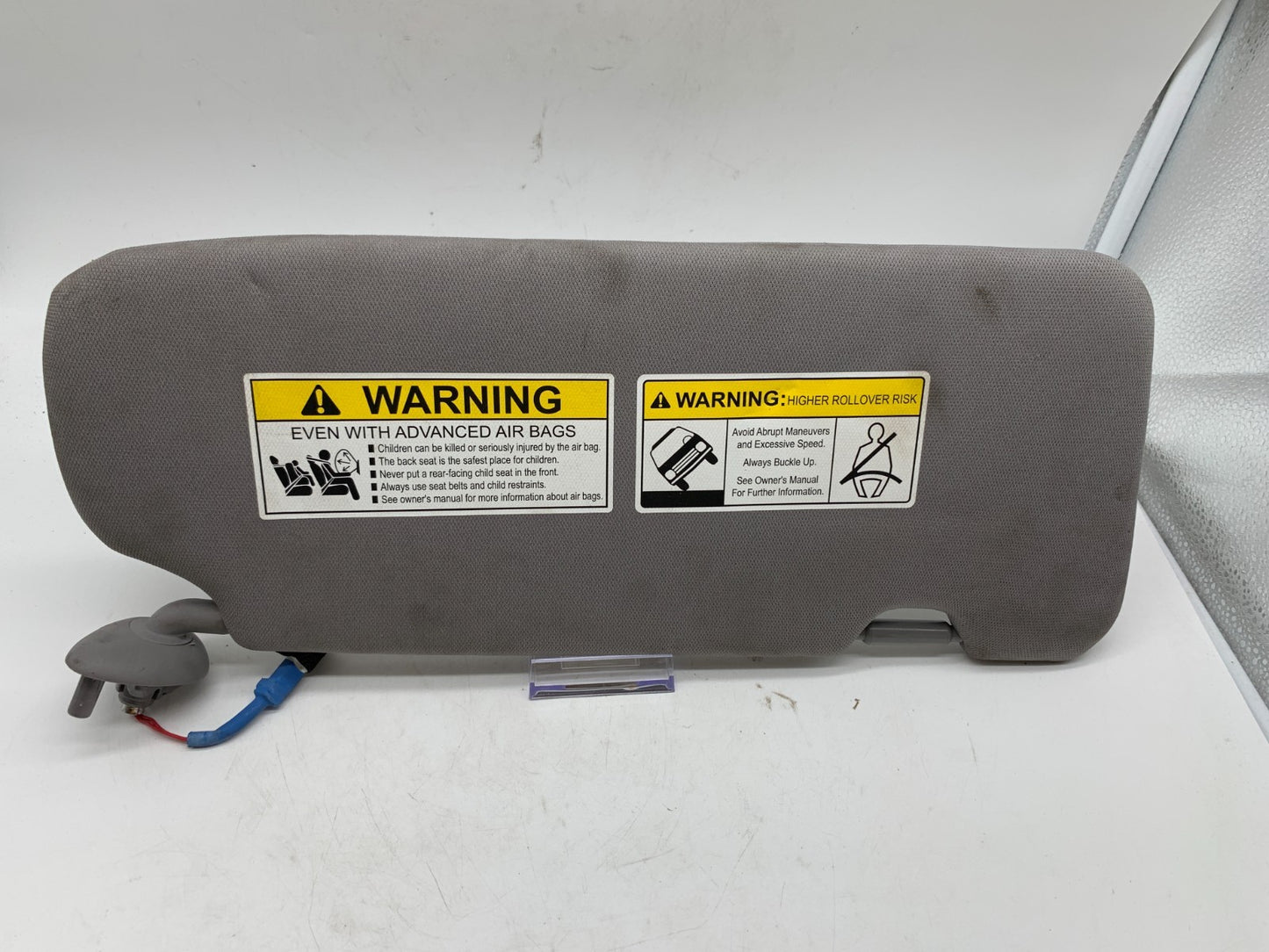 2017-2019 Honda CRV CR-V Driver Sun Visor Gray Illuminated OEM B01B28001