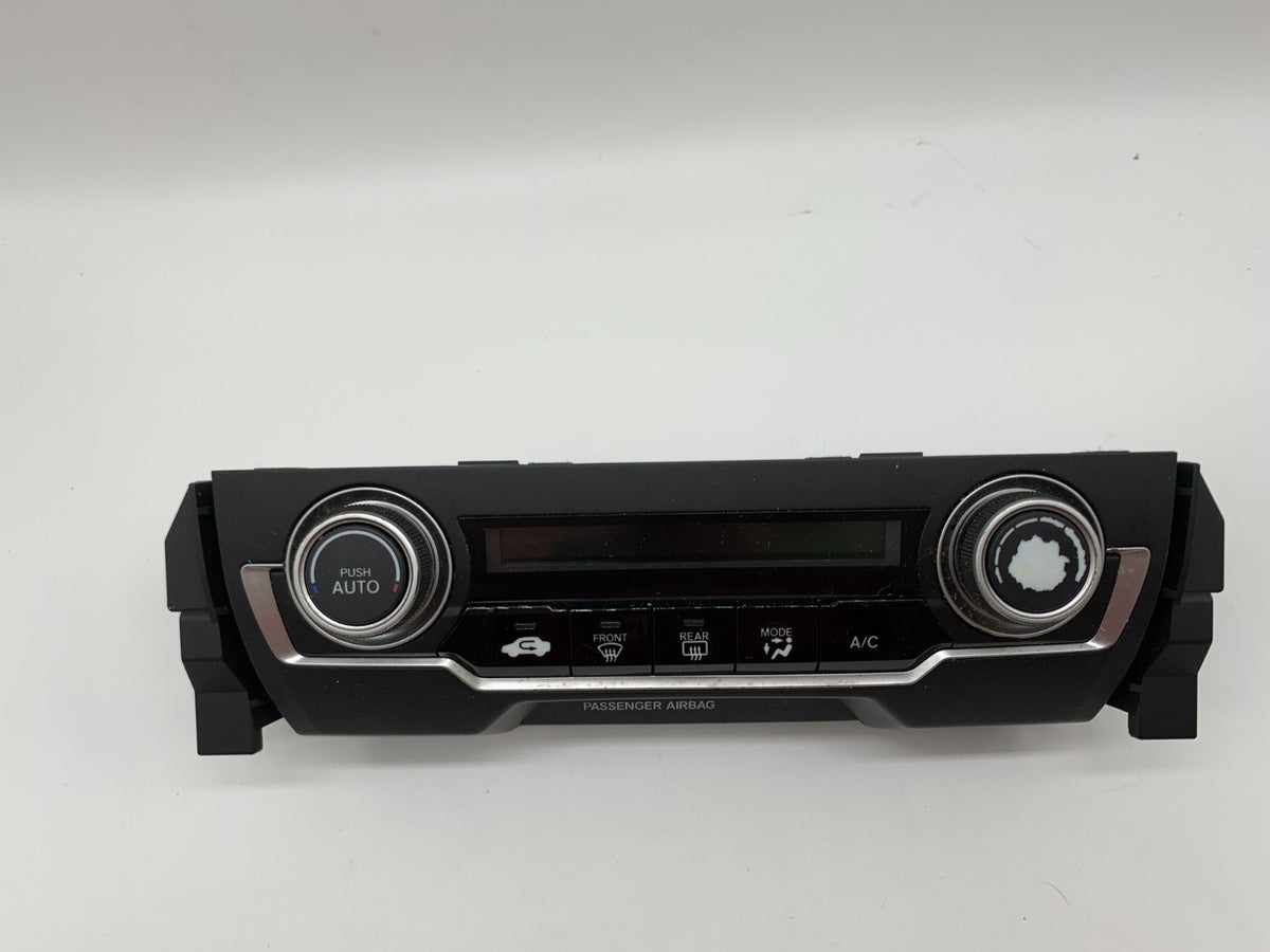 2017-2021 Honda Civic AC Heater Climate Control Unit OEM A02B09012