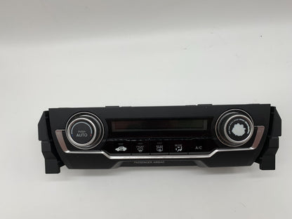 2017-2021 Honda Civic AC Heater Climate Control Unit OEM A02B09012
