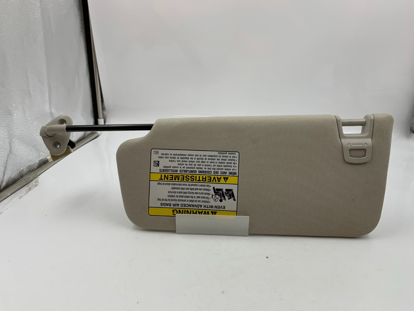 2015-2023 Subaru Legacy Passenger Sun Visor Beige Illuminated OEM B03B15098