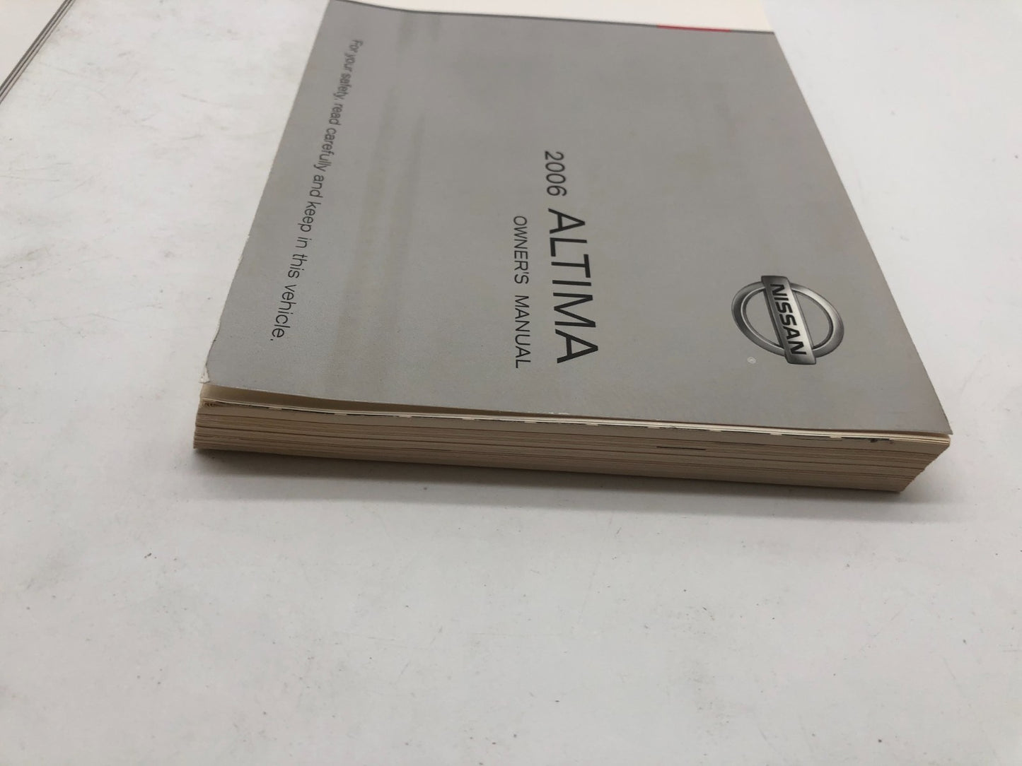 2006 Nissan Altima Owners Manual Set with Case OEM A01B05010